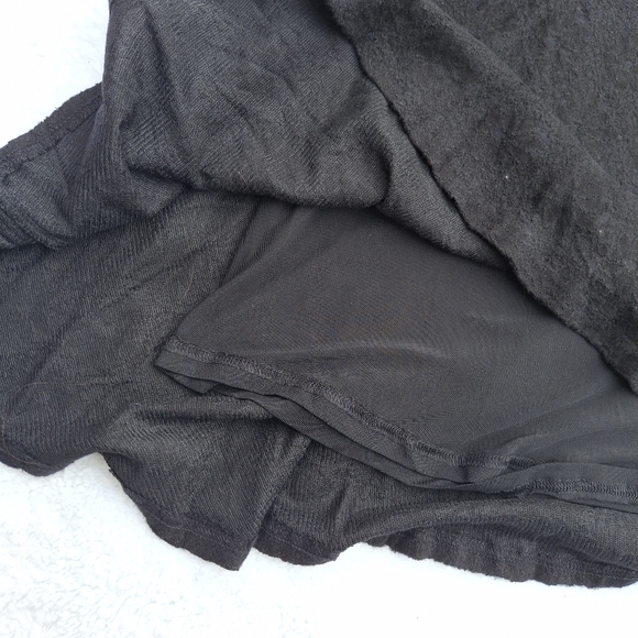 Free People All Yours Mini Black Dress-XL - Picture 9 of 15